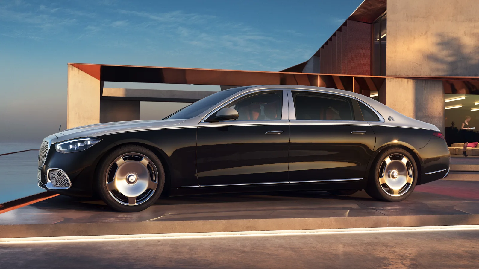 Mercedes-Maybach S-Class dəbdəbənin tərifi