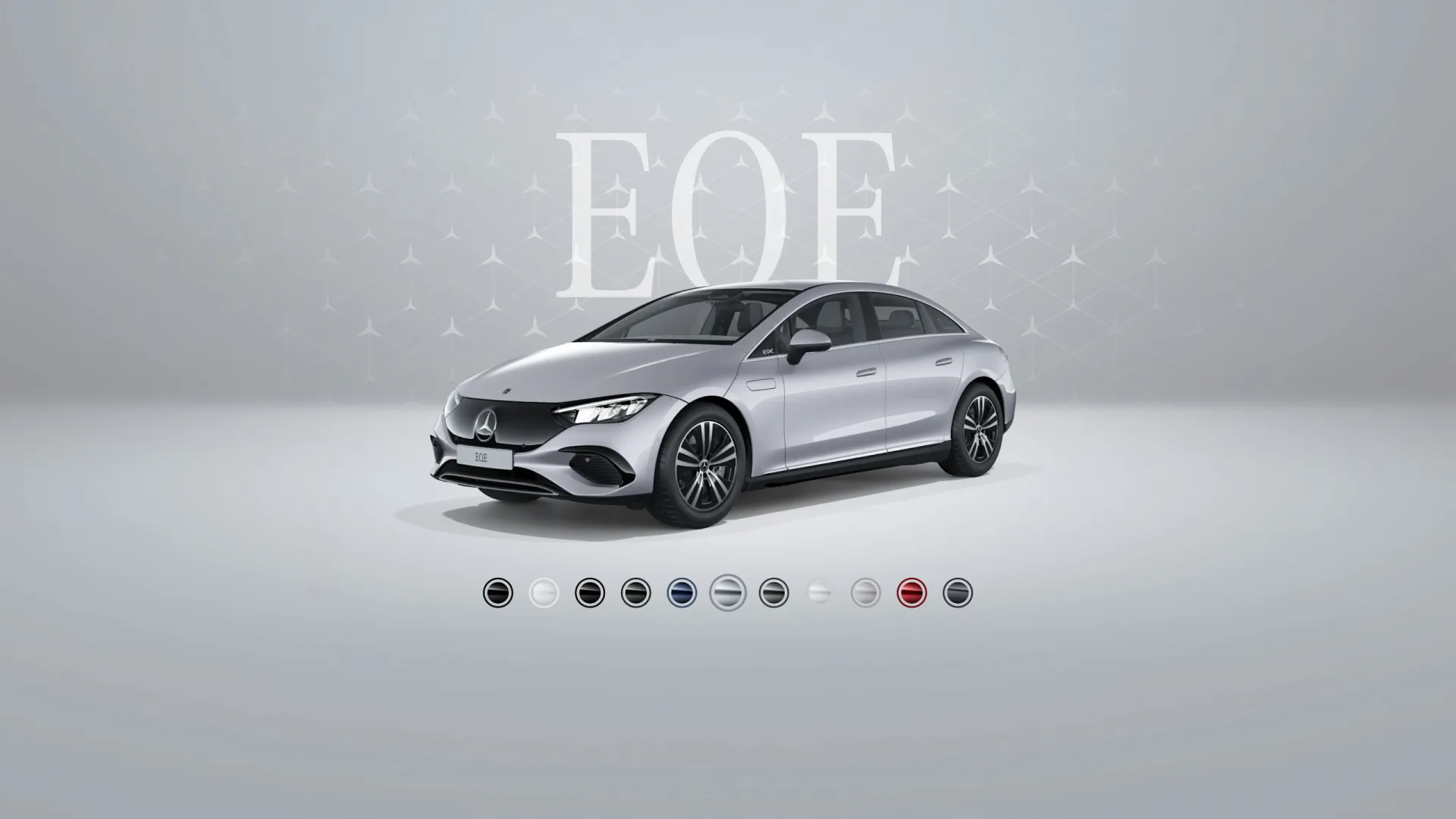 EQE sedan Hi-tech gümüşü, metallik