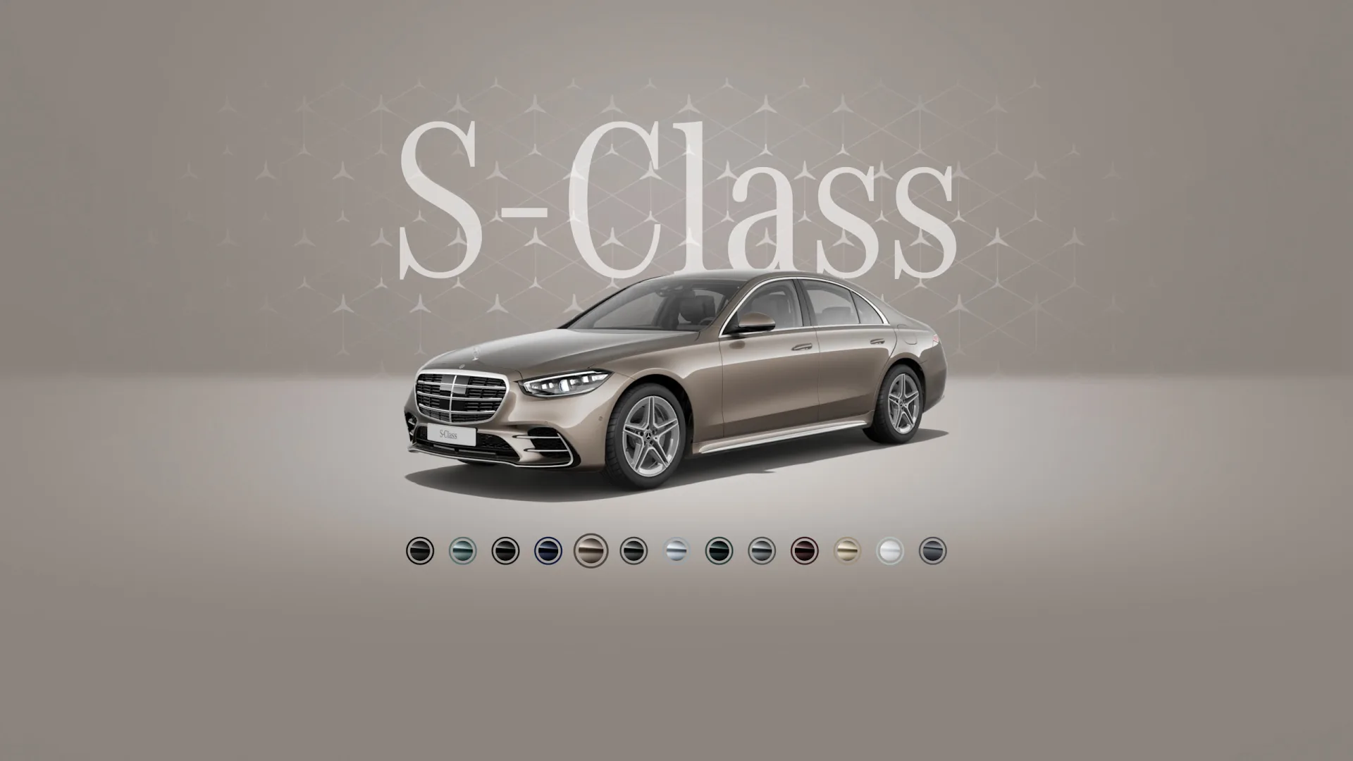 S-Class Məxmər qəhvəyi, metallik