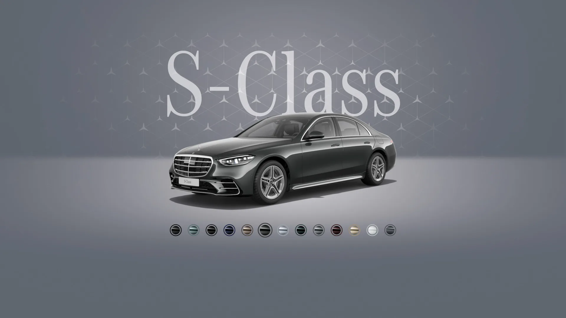S-Class Qrafit boz, metallik