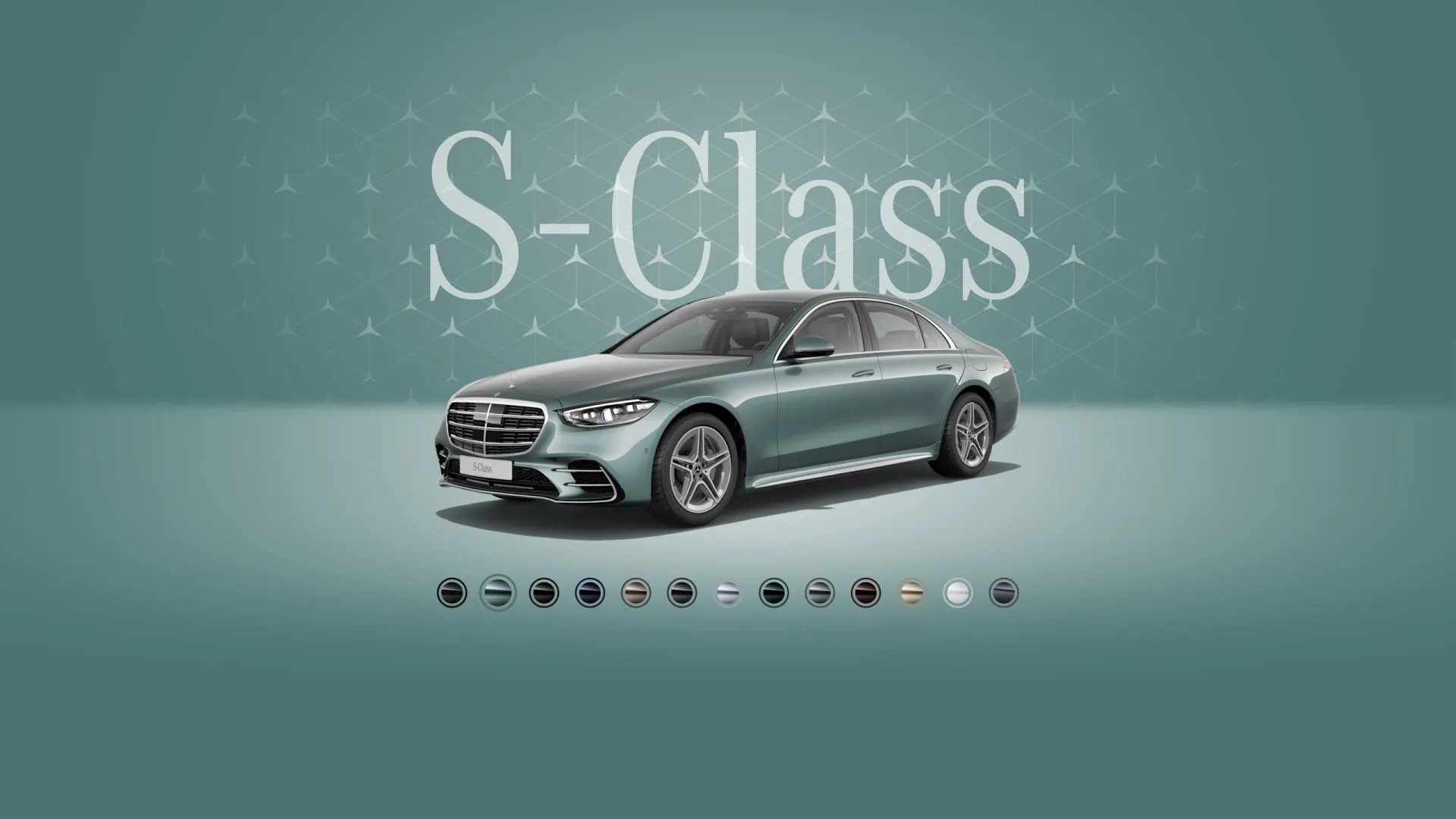 S-Class Verde gümüşü, metallik