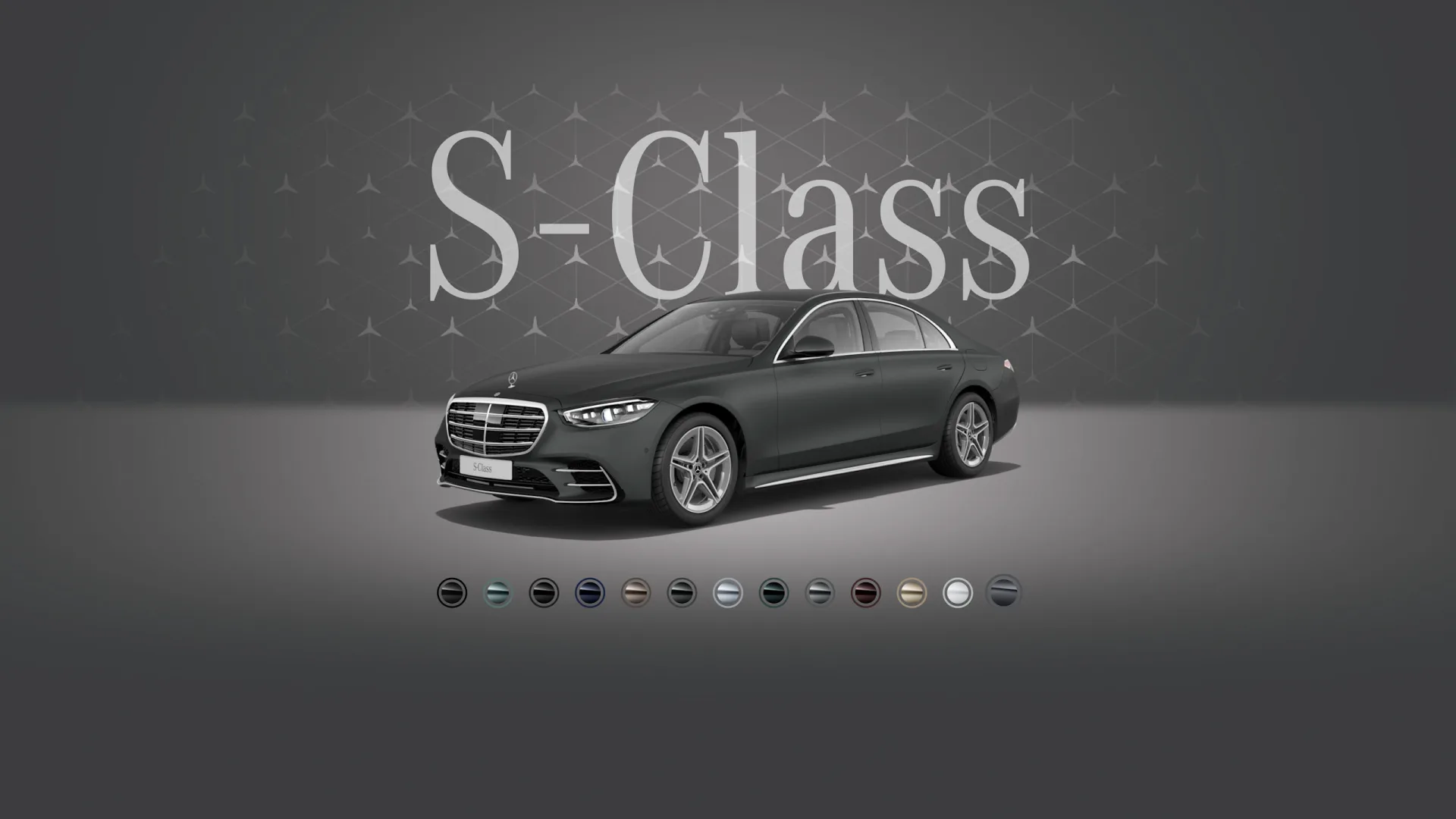 S-Class MANUFAKTUR: Qrafit boz, magno