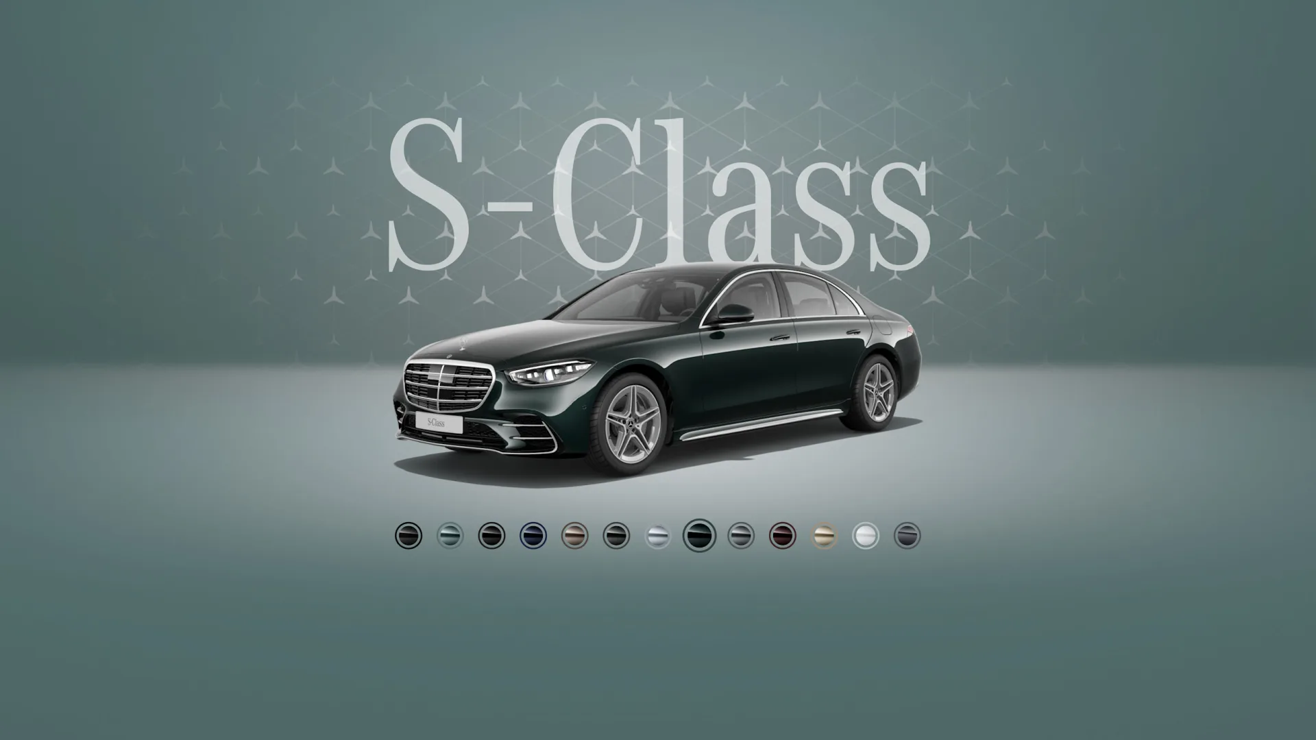 S-Class Zümrüd yaşılı, metallik