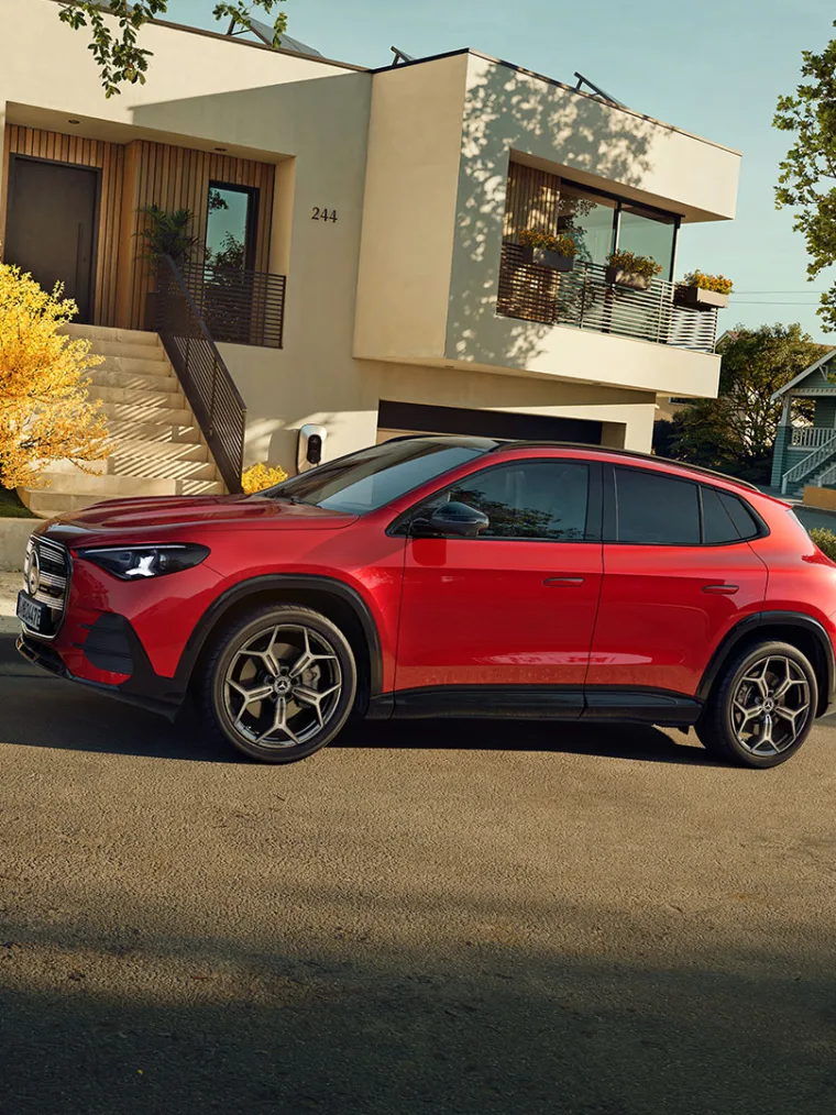 The all-new electric GLA